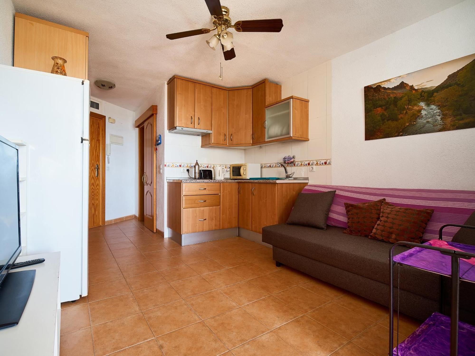 Lovely Studio With Seaview 700M From The Beach La Cala Del Moral エクステリア 写真